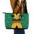 Jamaica Emancipation Day Leather Tote Bag Wi Likkle But Wi Tallawah - Wonder Print Shop