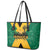 Jamaica Emancipation Day Leather Tote Bag Wi Likkle But Wi Tallawah - Wonder Print Shop