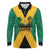 Jamaica Emancipation Day Long Sleeve Polo Shirt Wi Likkle But Wi Tallawah - Wonder Print Shop