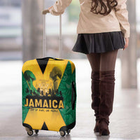Jamaica Emancipation Day Luggage Cover Wi Likkle But Wi Tallawah - Wonder Print Shop