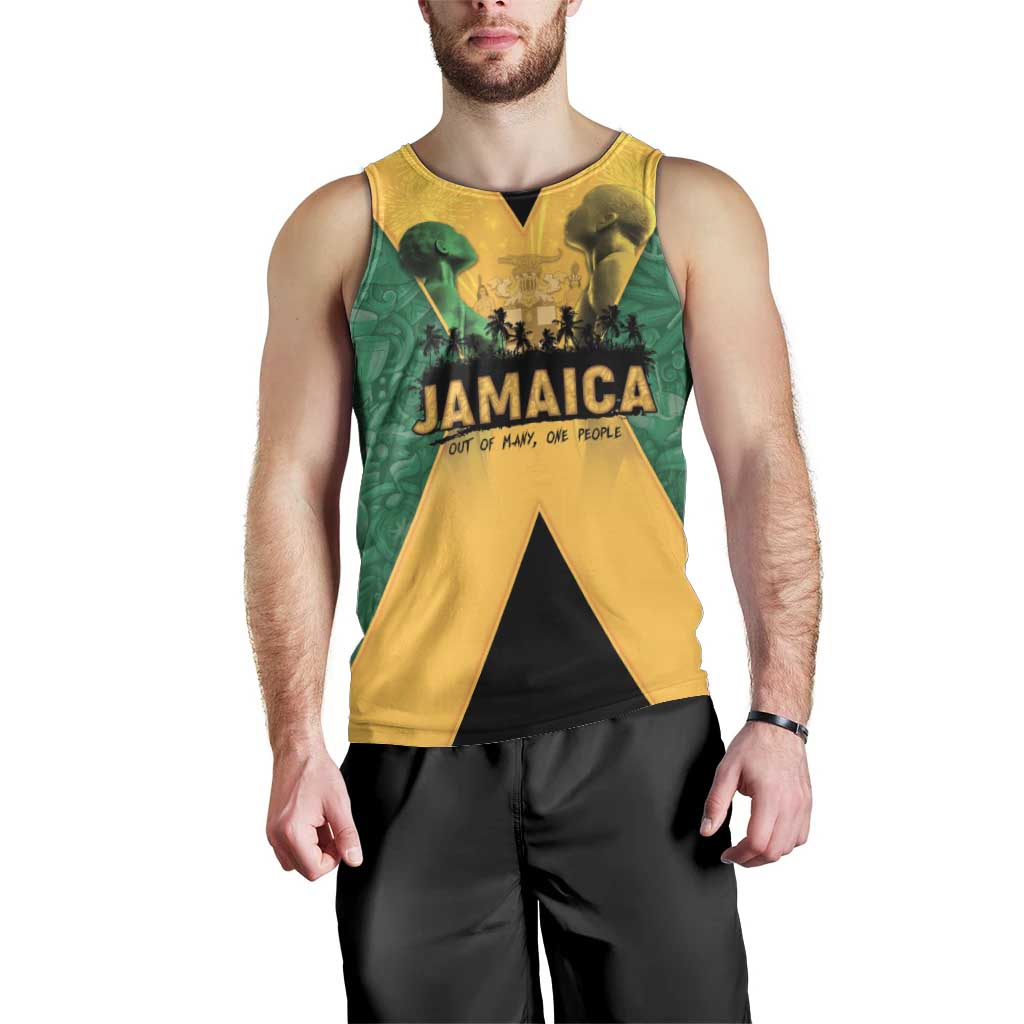 Jamaica Emancipation Day Men Tank Top Wi Likkle But Wi Tallawah - Wonder Print Shop