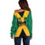 Jamaica Emancipation Day Off Shoulder Sweater Wi Likkle But Wi Tallawah - Wonder Print Shop