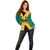 Jamaica Emancipation Day Off Shoulder Sweater Wi Likkle But Wi Tallawah - Wonder Print Shop