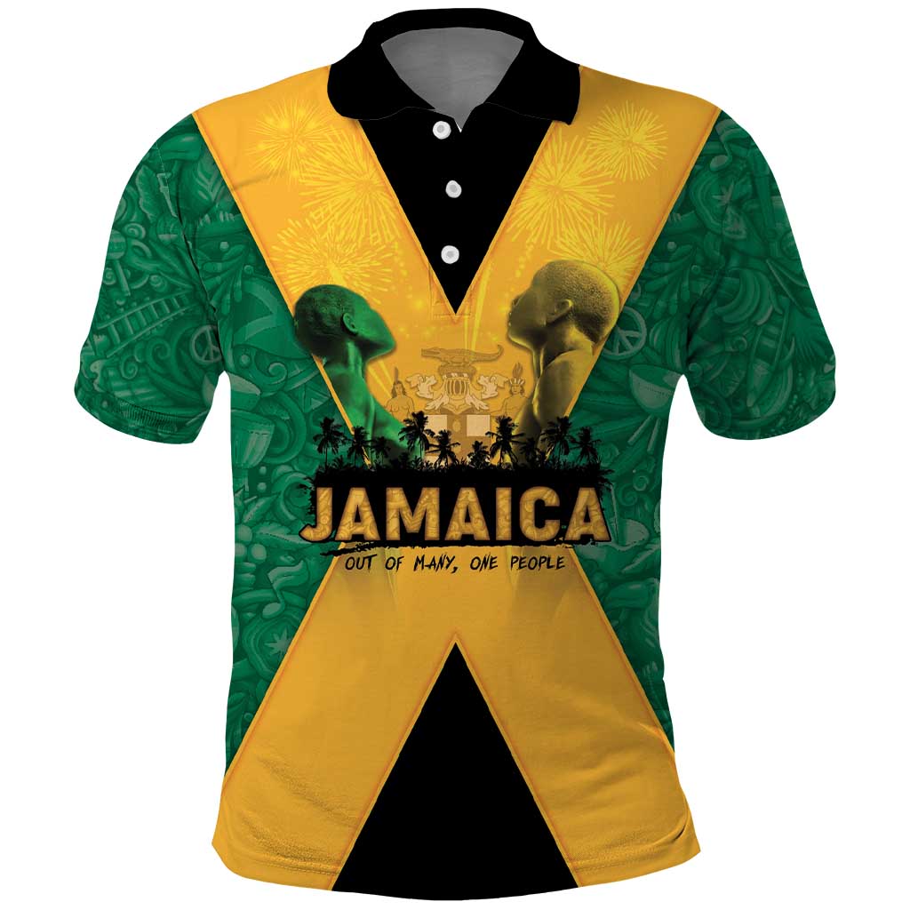 Jamaica Emancipation Day Polo Shirt Wi Likkle But Wi Tallawah - Wonder Print Shop