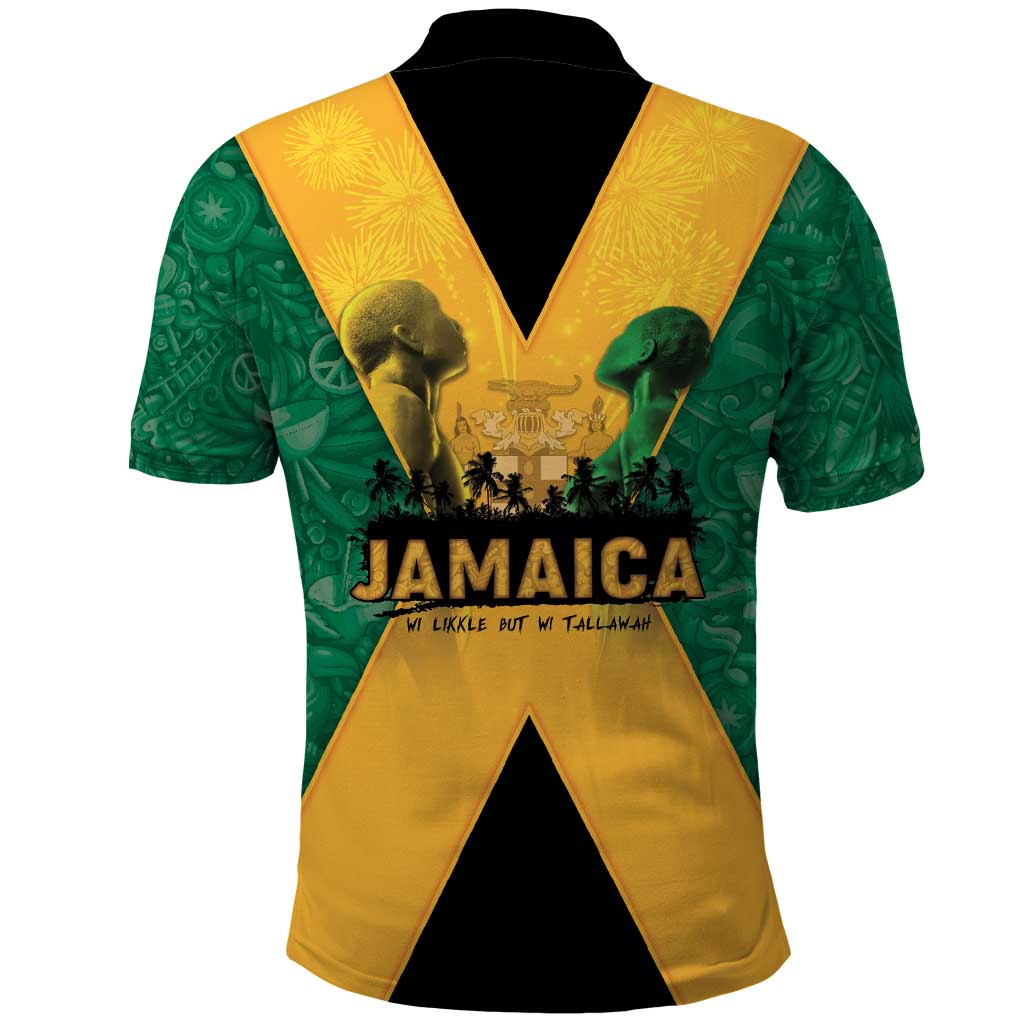 Jamaica Emancipation Day Polo Shirt Wi Likkle But Wi Tallawah - Wonder Print Shop