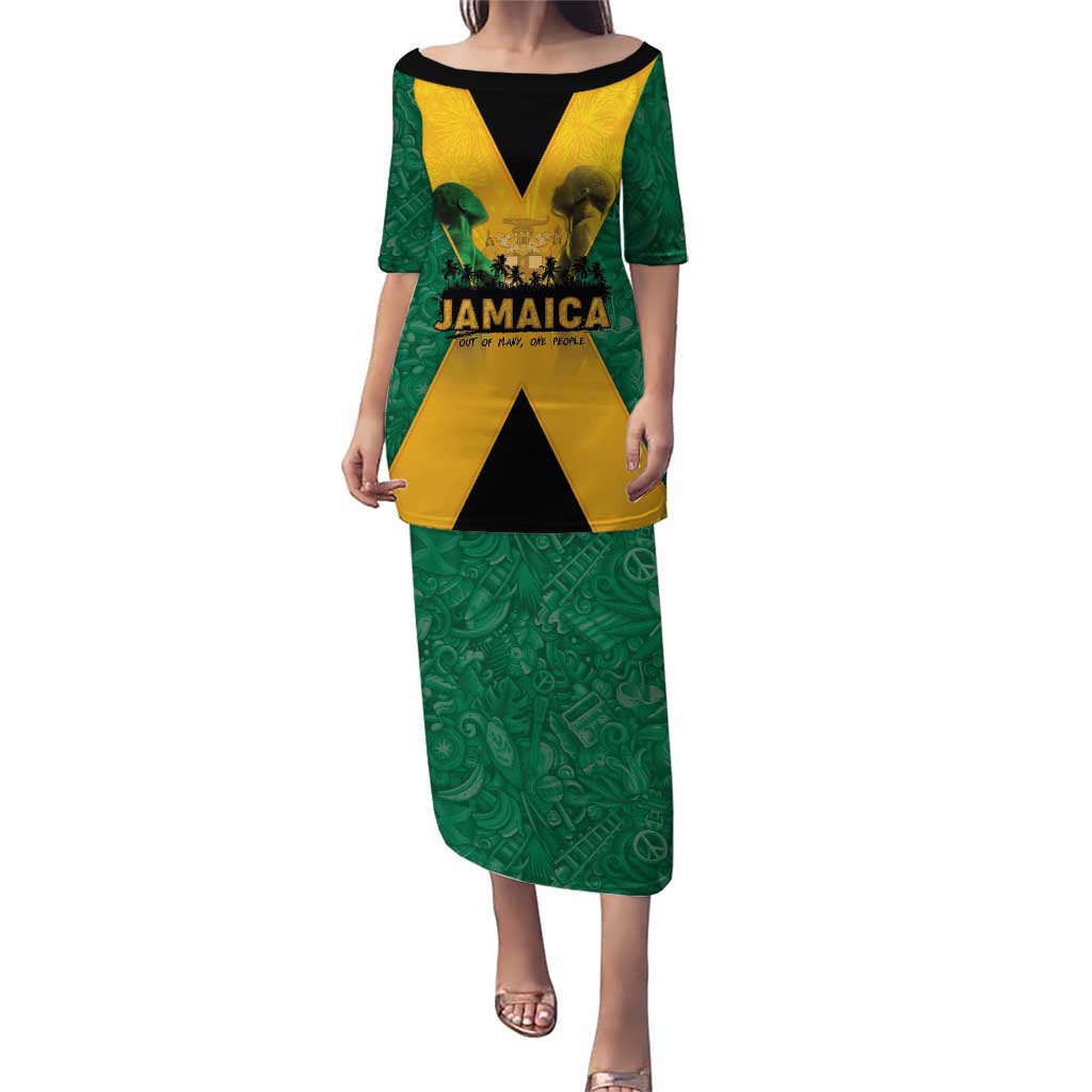 Jamaica Emancipation Day Puletasi Wi Likkle But Wi Tallawah - Wonder Print Shop