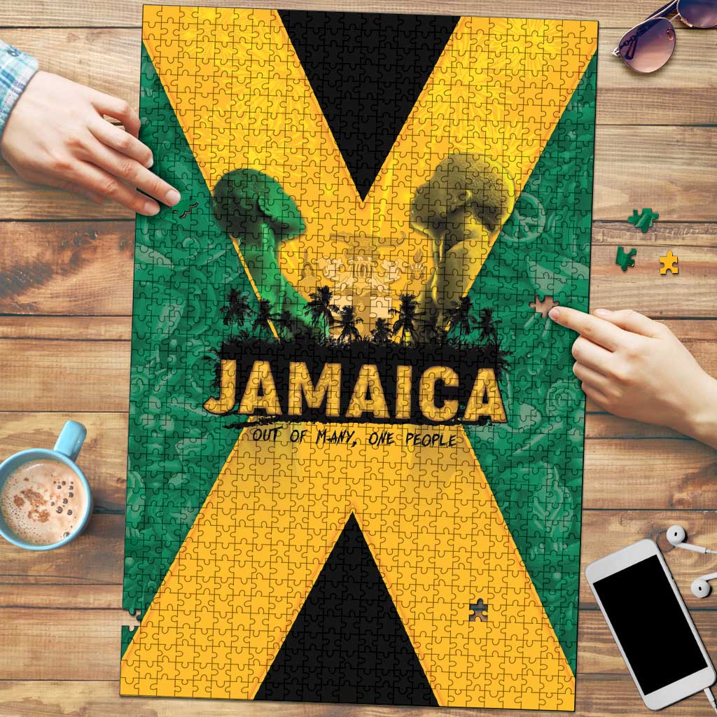 Jamaica Emancipation Day Puzzle Wi Likkle But Wi Tallawah - Wonder Print Shop