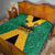 Jamaica Emancipation Day Quilt Wi Likkle But Wi Tallawah - Wonder Print Shop