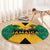 Jamaica Emancipation Day Round Carpet Wi Likkle But Wi Tallawah - Wonder Print Shop