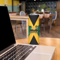 Jamaica Emancipation Day Skinny Tumbler Wi Likkle But Wi Tallawah - Wonder Print Shop