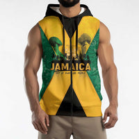 Jamaica Emancipation Day Sleeveless Zip Hoodie Wi Likkle But Wi Tallawah - Wonder Print Shop