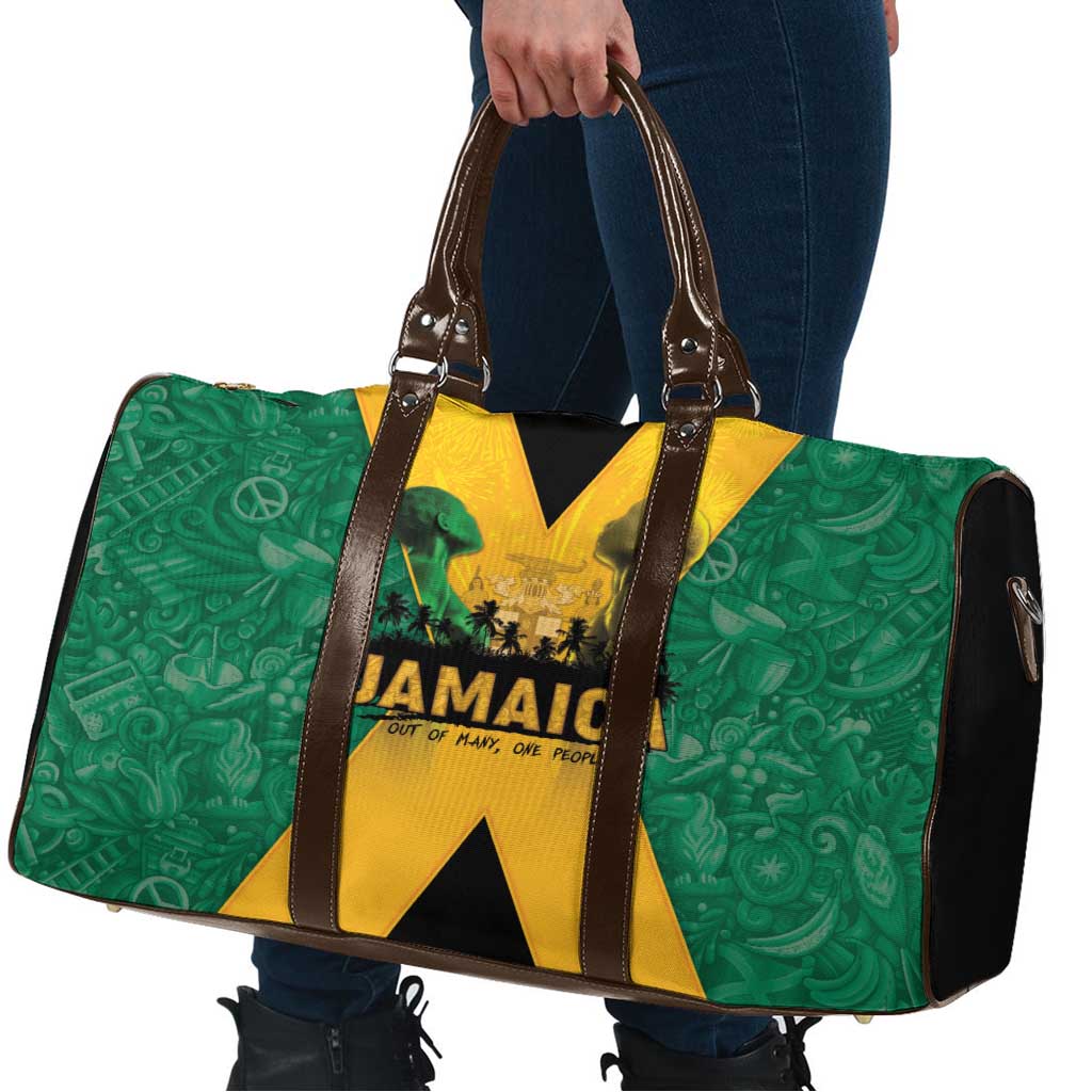 Jamaica Emancipation Day Travel Bag Wi Likkle But Wi Tallawah - Wonder Print Shop