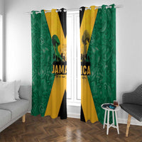 Jamaica Emancipation Day Window Curtain Wi Likkle But Wi Tallawah - Wonder Print Shop