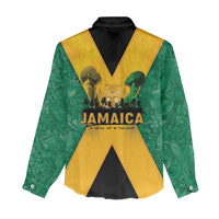 Jamaica Emancipation Day Women Casual Shirt Wi Likkle But Wi Tallawah - Wonder Print Shop