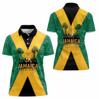Jamaica Emancipation Day Women Polo Shirt Wi Likkle But Wi Tallawah - Wonder Print Shop