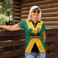 Jamaica Emancipation Day Women Polo Shirt Wi Likkle But Wi Tallawah - Wonder Print Shop