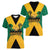 Jamaica Emancipation Day Women V-Neck T-Shirt Wi Likkle But Wi Tallawah - Wonder Print Shop