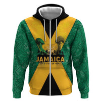 Jamaica Emancipation Day Zip Hoodie Wi Likkle But Wi Tallawah - Wonder Print Shop