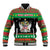 Saint Kitts And Nevis Christmas Baseball Jacket Coat Of Arms Xmas Vibe - Wonder Print Shop