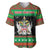 Saint Kitts And Nevis Christmas Baseball Jersey Coat Of Arms Xmas Vibe - Wonder Print Shop