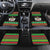 Saint Kitts And Nevis Christmas Car Mats Coat Of Arms Xmas Vibe - Wonder Print Shop
