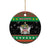 Saint Kitts And Nevis Christmas Ceramic Ornament Coat Of Arms Xmas Vibe - Wonder Print Shop