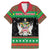 Saint Kitts And Nevis Christmas Family Matching Mermaid Dress and Hawaiian Shirt Coat Of Arms Xmas Vibe - Wonder Print Shop