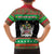 Saint Kitts And Nevis Christmas Family Matching Off Shoulder Maxi Dress and Hawaiian Shirt Coat Of Arms Xmas Vibe - Wonder Print Shop