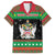 Saint Kitts And Nevis Christmas Family Matching Off Shoulder Maxi Dress and Hawaiian Shirt Coat Of Arms Xmas Vibe - Wonder Print Shop