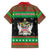 Saint Kitts And Nevis Christmas Family Matching Off Shoulder Maxi Dress and Hawaiian Shirt Coat Of Arms Xmas Vibe - Wonder Print Shop