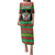 Saint Kitts And Nevis Christmas Family Matching Puletasi and Hawaiian Shirt Coat Of Arms Xmas Vibe - Wonder Print Shop