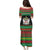 Saint Kitts And Nevis Christmas Family Matching Puletasi and Hawaiian Shirt Coat Of Arms Xmas Vibe - Wonder Print Shop