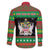Saint Kitts And Nevis Christmas Family Matching Short Sleeve Bodycon Dress and Hawaiian Shirt Coat Of Arms Xmas Vibe - Wonder Print Shop
