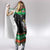 Saint Kitts And Nevis Christmas Hooded Blanket Coat Of Arms Xmas Vibe - Wonder Print Shop