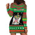 Saint Kitts And Nevis Christmas Hoodie Dress Coat Of Arms Xmas Vibe - Wonder Print Shop
