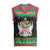 Saint Kitts And Nevis Christmas Knitted V-Neck Vest Coat Of Arms Xmas Vibe - Wonder Print Shop