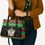 Saint Kitts And Nevis Christmas Leather Bag Coat Of Arms Xmas Vibe - Wonder Print Shop