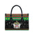 Saint Kitts And Nevis Christmas Leather Bag Coat Of Arms Xmas Vibe - Wonder Print Shop
