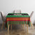 Saint Kitts And Nevis Christmas Tablecloth Coat Of Arms Xmas Vibe - Wonder Print Shop