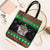 Saint Kitts And Nevis Christmas Tote Bag Coat Of Arms Xmas Vibe - Wonder Print Shop