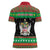 Saint Kitts And Nevis Christmas Women Polo Shirt Coat Of Arms Xmas Vibe - Wonder Print Shop