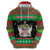 Saint Kitts And Nevis Christmas Zip Hoodie Coat Of Arms Xmas Vibe - Wonder Print Shop