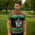 Saint Kitts And Nevis Christmas Zipper Polo Shirt Coat Of Arms Xmas Vibe - Wonder Print Shop
