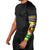 Saint Vincent And The Grenadines Christmas Arm Sleeves Santa Vincent Parrot With Coat Of Arms - Wonder Print Shop