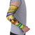 Saint Vincent And The Grenadines Christmas Arm Sleeves Santa Vincent Parrot With Coat Of Arms - Wonder Print Shop
