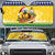 Saint Vincent And The Grenadines Christmas Auto Sun Shade Santa Vincent Parrot With Coat Of Arms - Wonder Print Shop