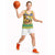 Saint Vincent And The Grenadines Christmas Basketball Jersey Santa Vincent Parrot With Coat Of Arms - Wonder Print Shop