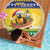 Saint Vincent And The Grenadines Christmas Beach Blanket Santa Vincent Parrot With Coat Of Arms - Wonder Print Shop