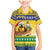 Saint Vincent And The Grenadines Christmas Family Matching Mermaid Dress and Hawaiian Shirt Santa Vincent Parrot With Coat Of Arms - Wonder Print Shop