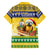 Saint Vincent And The Grenadines Christmas Family Matching Off Shoulder Maxi Dress and Hawaiian Shirt Santa Vincent Parrot With Coat Of Arms - Wonder Print Shop